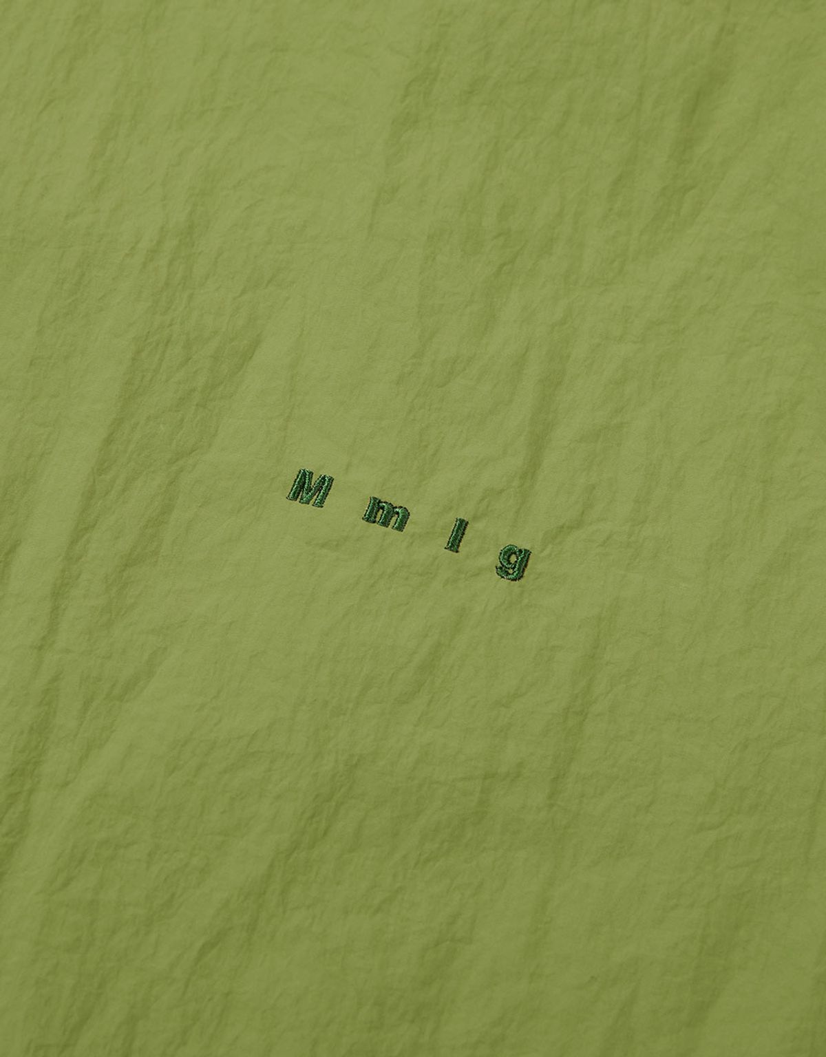 엠엠엘지(MMLG) [Mmlg] Mm NYLON PULLOVER (GREEN)
