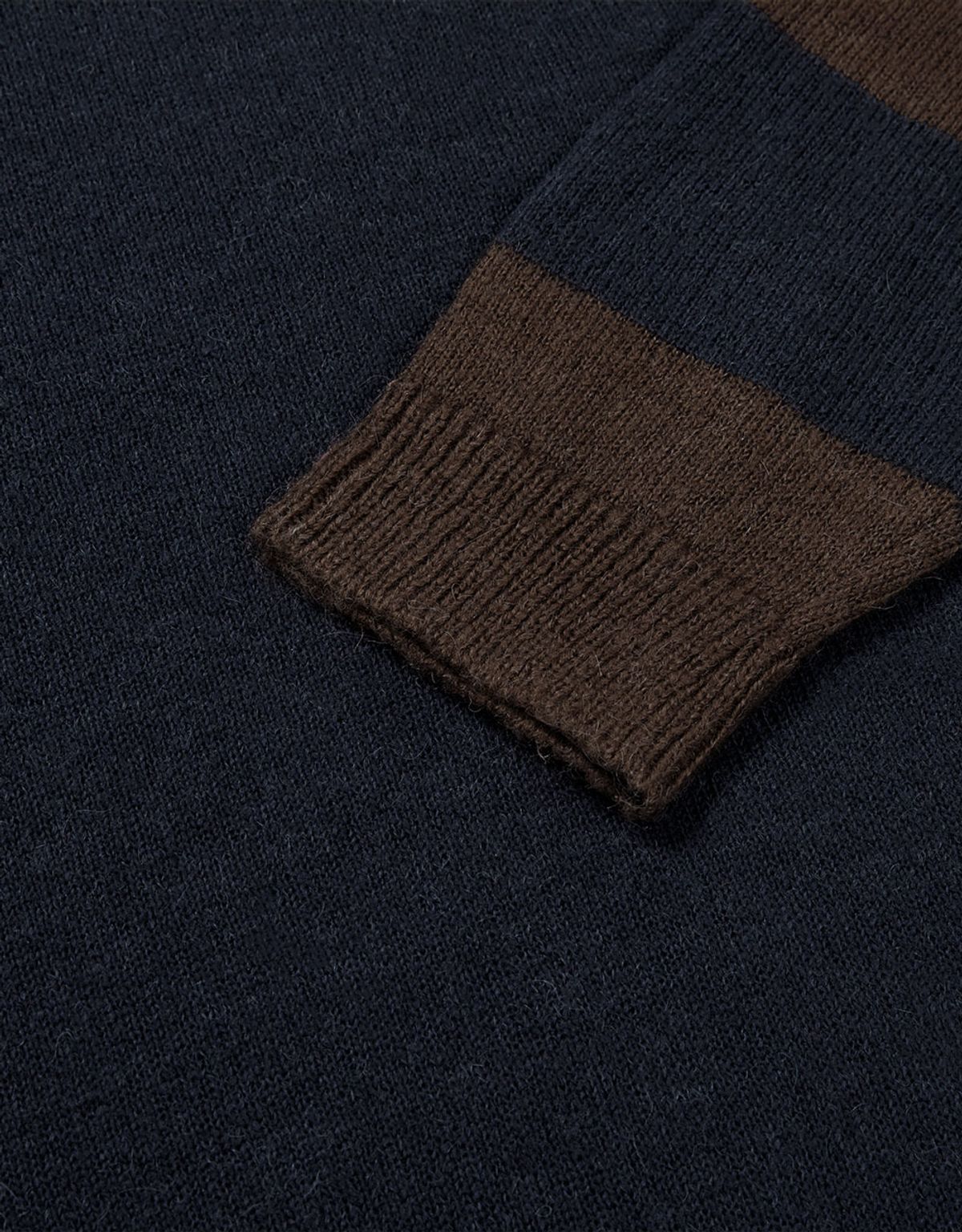엠엠엘지(MMLG) [Mmlg] STRIPE KNIT (NAVY)