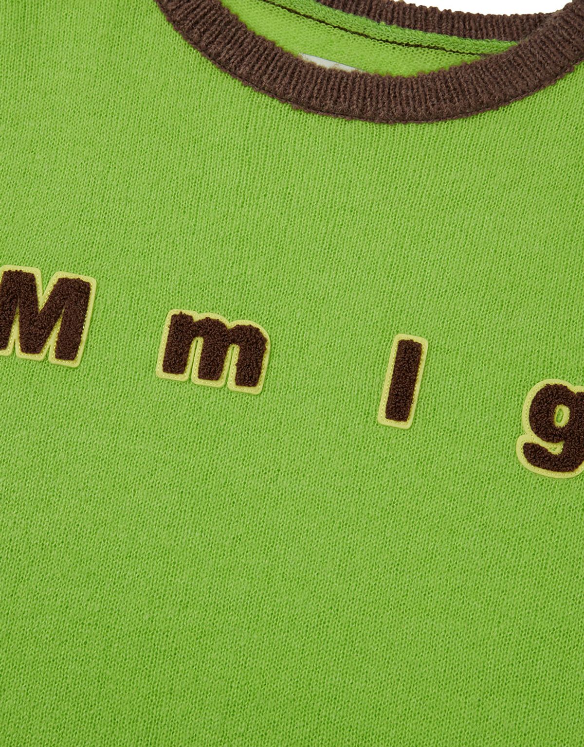 엠엠엘지(MMLG) [Mmlg] STRIPE KNIT (GREEN)