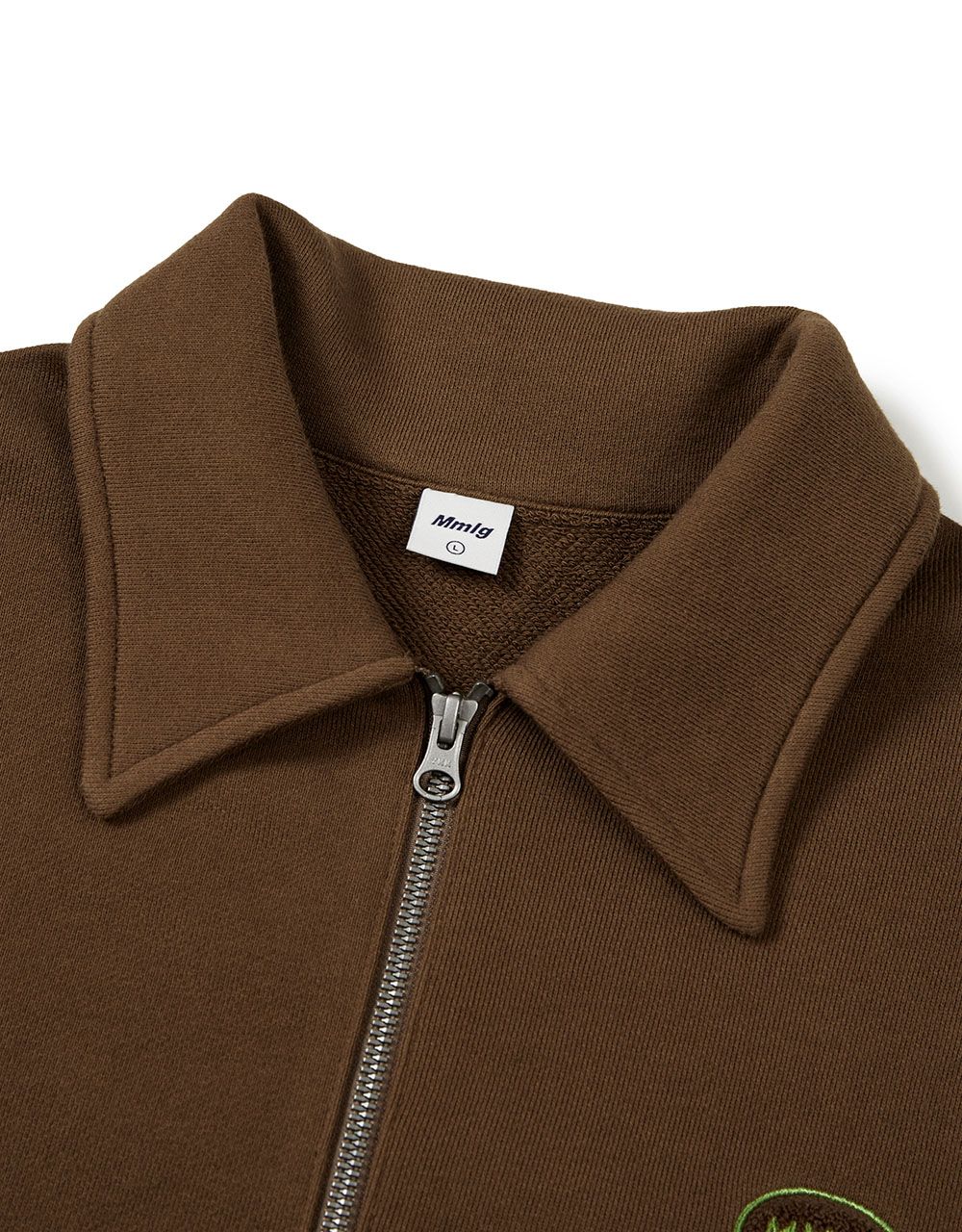 MUSINSA公式 | MMLG [Mmlg] CPC ZIPUP JUMPER (AMBER BROWN)