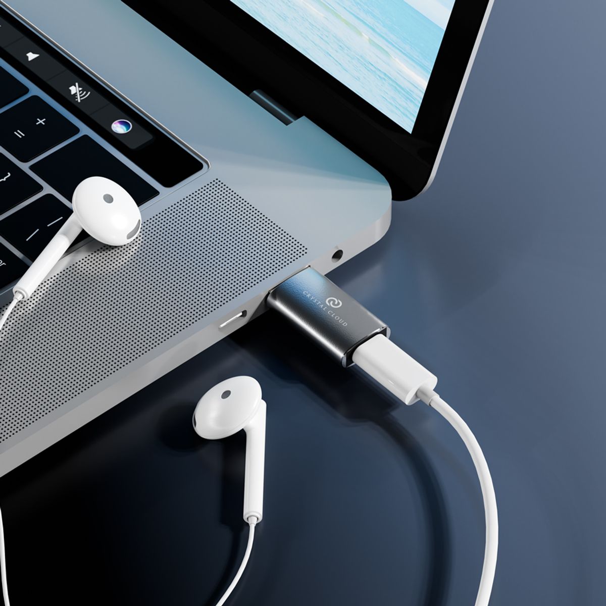 크리스탈클라우드(CRYSTAL CLOUD) C to USB-A OTG 젠더