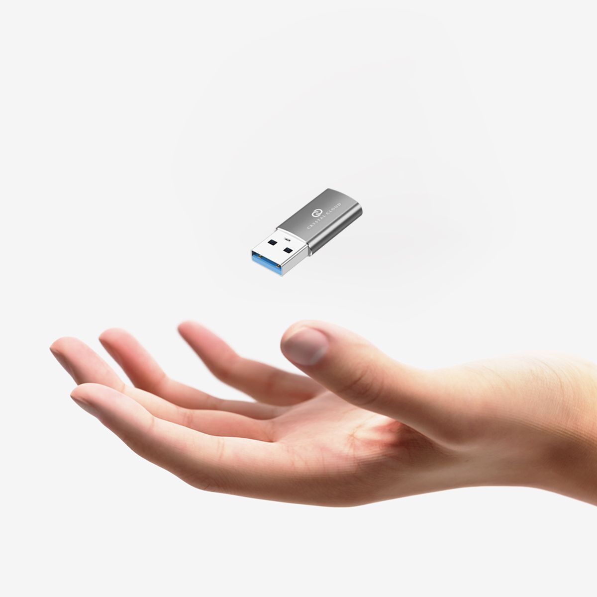 크리스탈클라우드(CRYSTAL CLOUD) C to USB-A OTG 젠더
