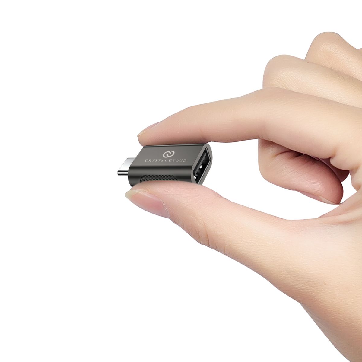 크리스탈클라우드(CRYSTAL CLOUD) USB-A to C OTG 젠더