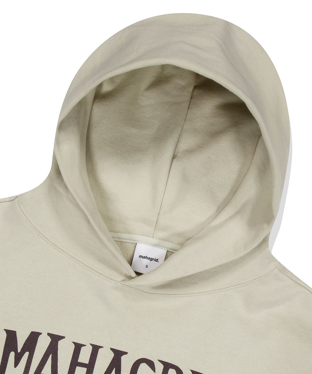 ★mahagrid★2-SEATER HOODIE 2-SEATER HOODIE[BEIGE] - MAHAGRID