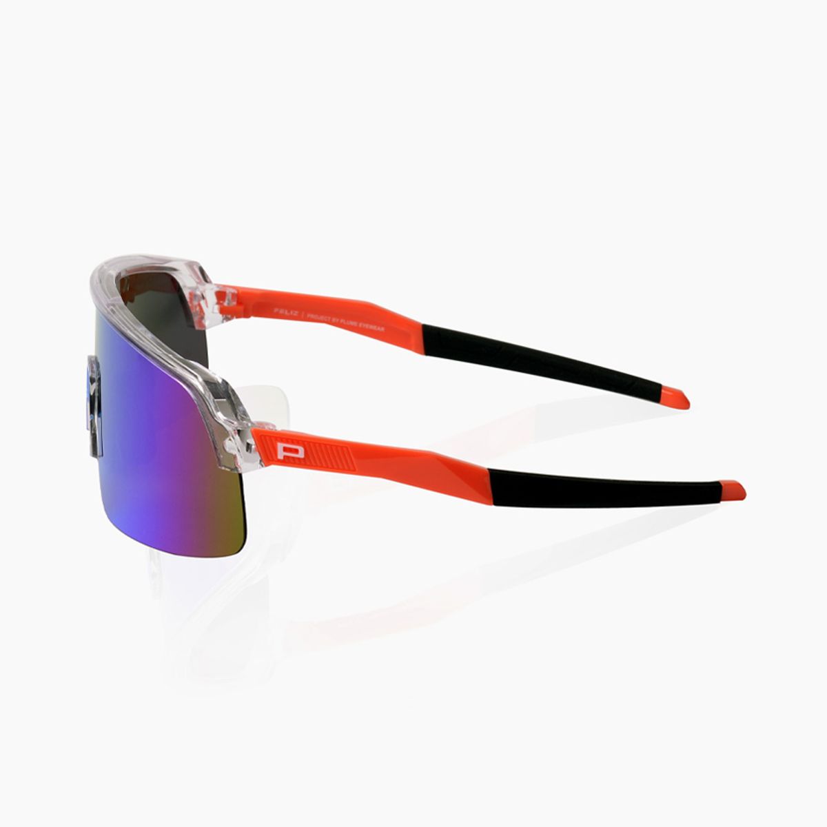 펠리츠(FELIZ) F-1001 C5 (Clear&Orange / DarkBlue Mirror 렌즈)