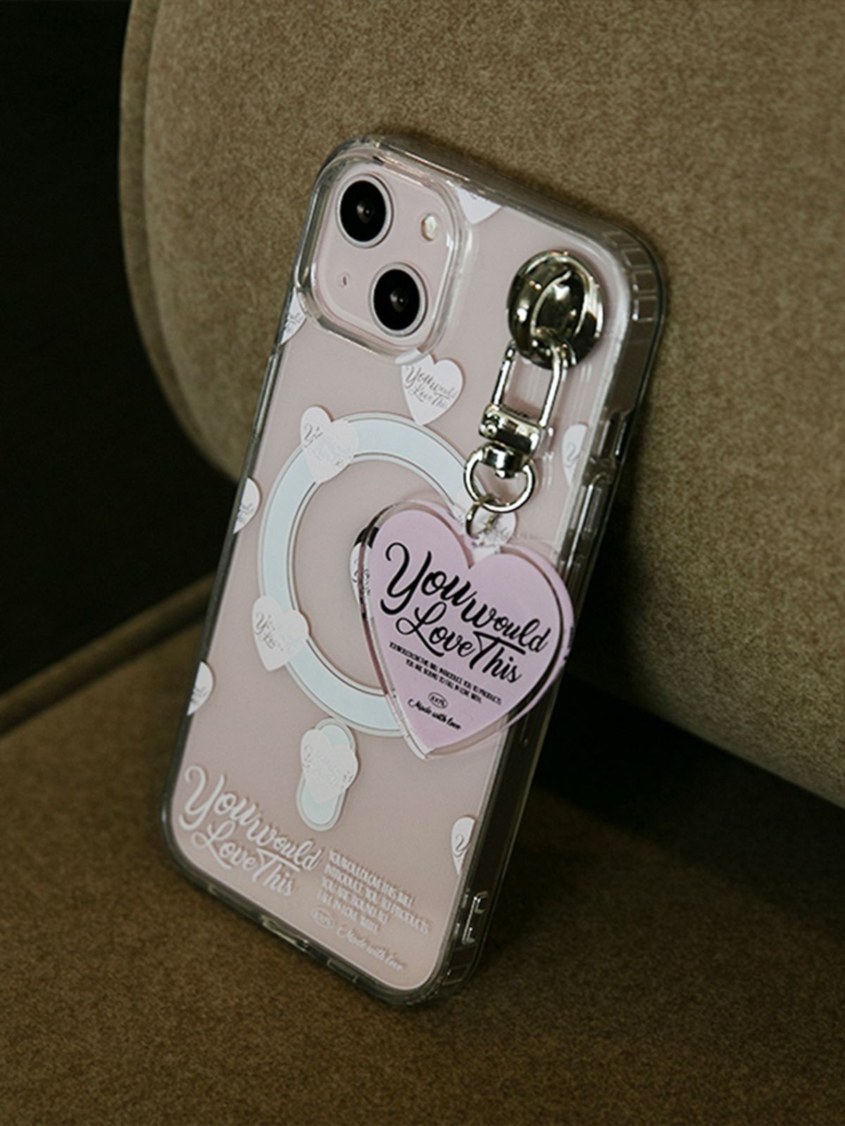 유럽디(YOUWOULDLOVETHIS) Belle 키링 (3 colors)