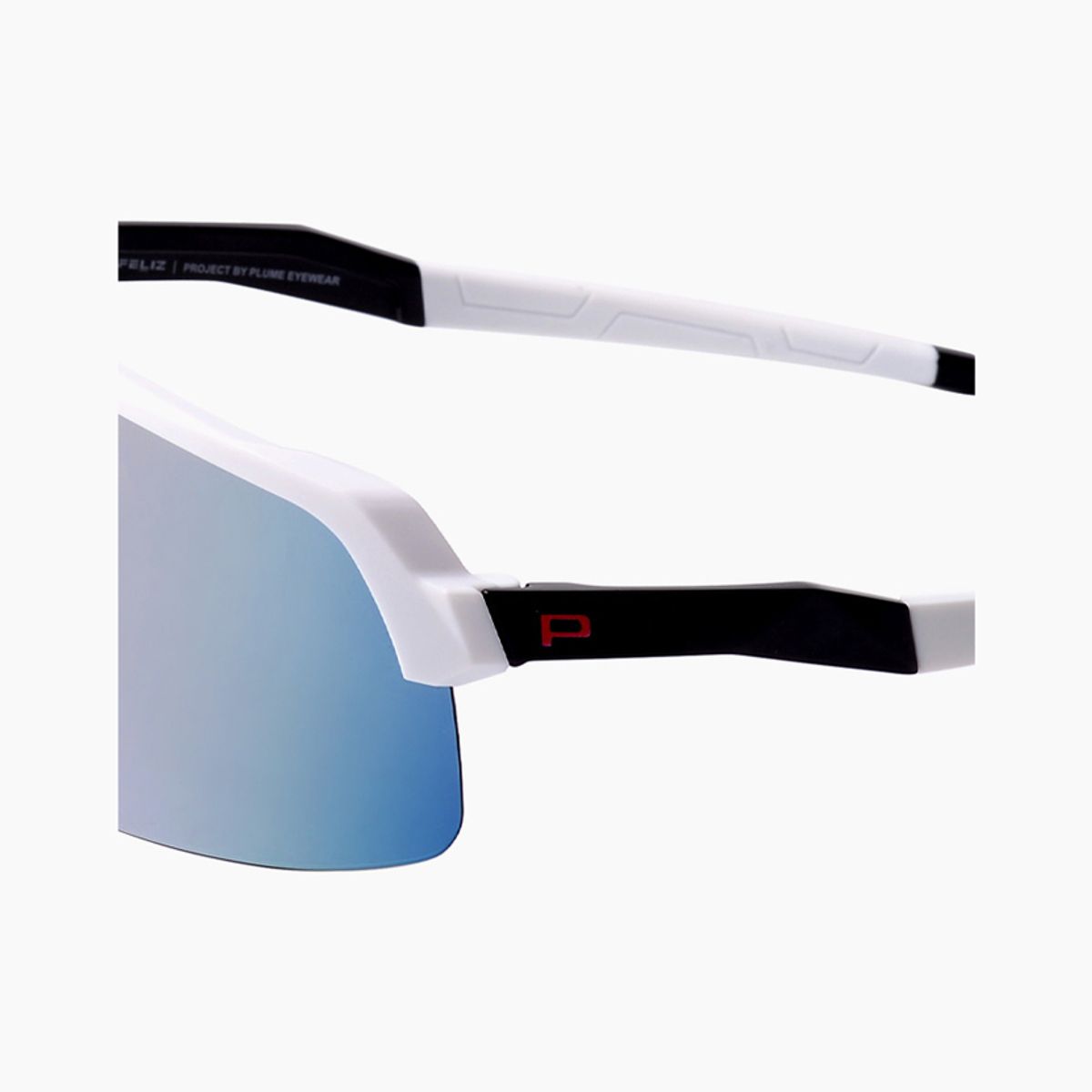 펠리츠(FELIZ) F-1001 C6 (White&Black / Silver Mirror 렌즈)