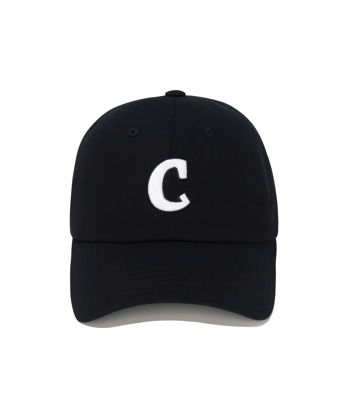 커버낫(COVERNAT) 어센틱 C 로고 볼캡 블랙