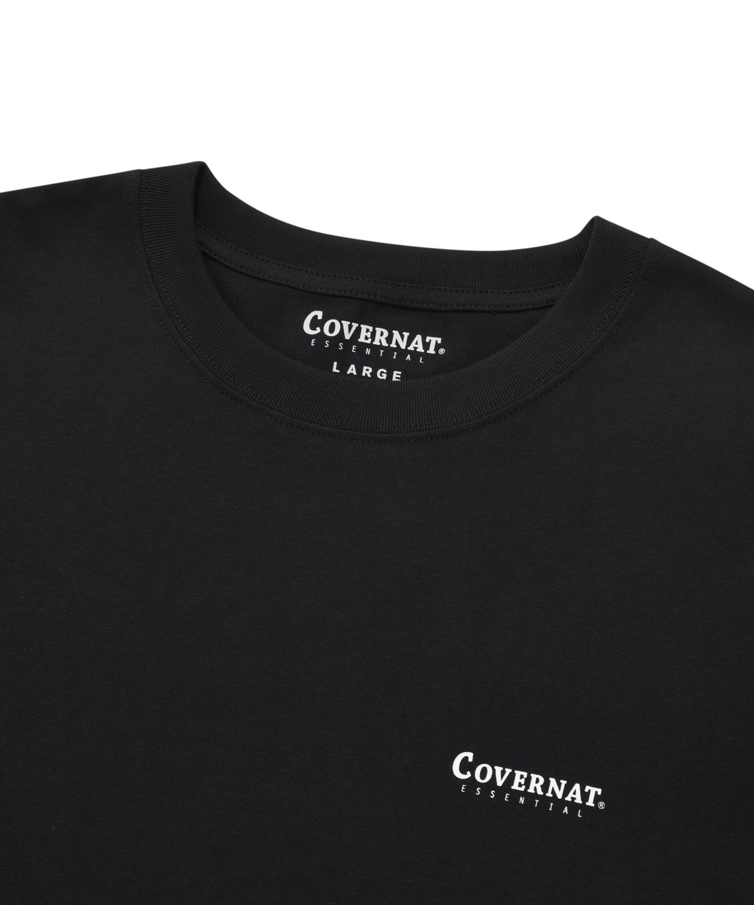 Tシャツ・カットソー COVERNAT Active 2PACK T-shirt Black MUSINSA | COVERNAT [2PACK] Cool Cotton T-shirt Black+White