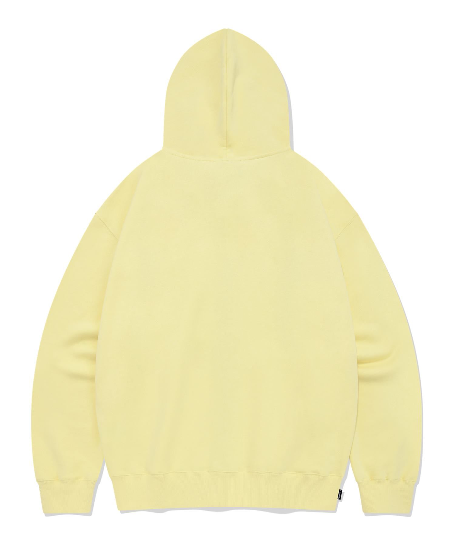MUSINSA | COVERNAT Small Authentic Hoodie Zip-Up Yellow