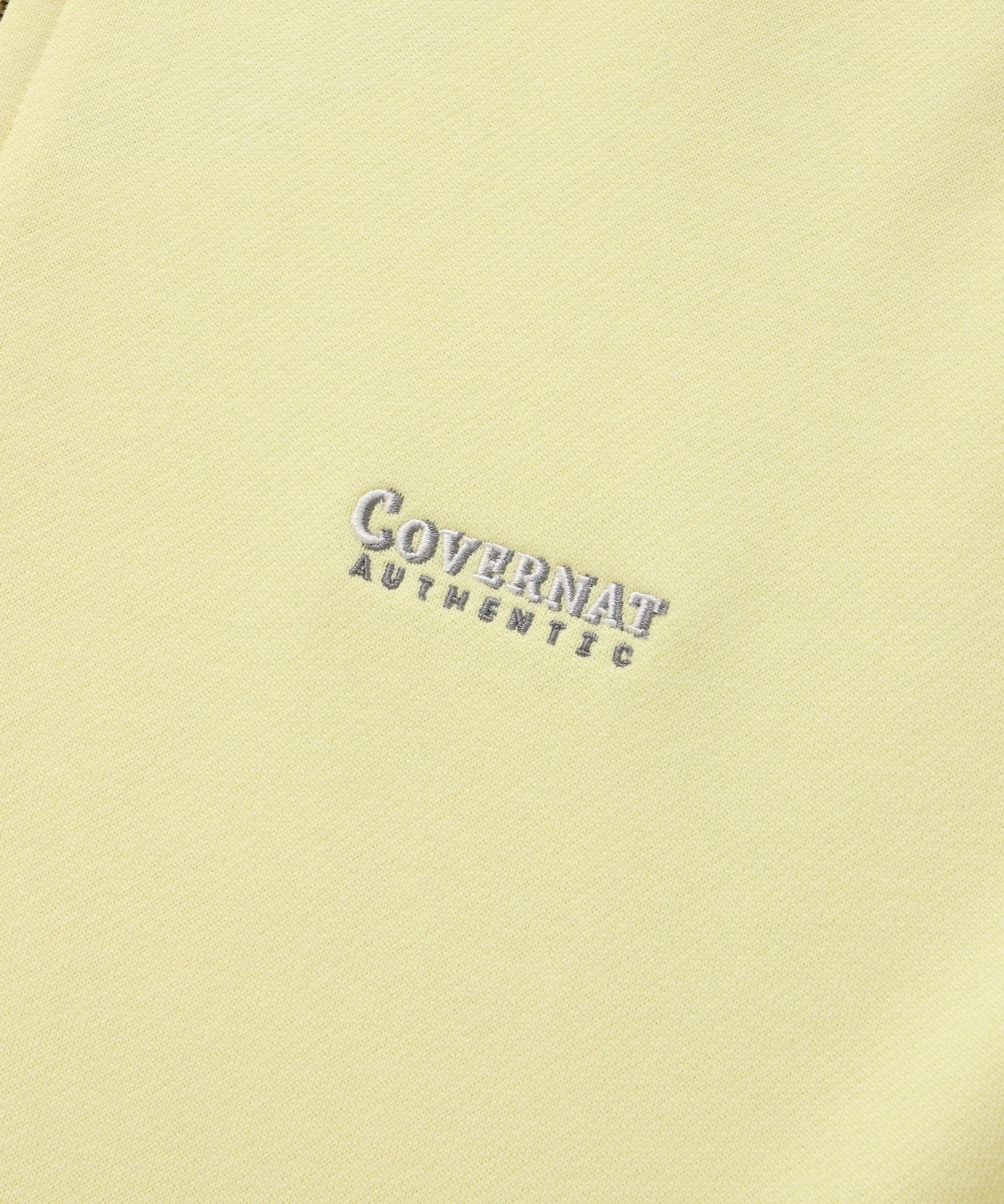 パーカー・フーディ COVERNAT Small Authentic Hoodie Yellow MUSINSA | COVERNAT Small Authentic Hoodie Zip-Up Yellow