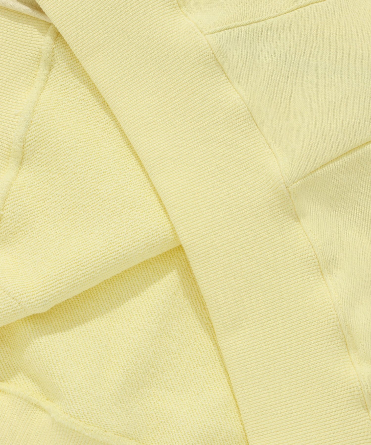 MUSINSA | COVERNAT Small Authentic Hoodie Zip-Up Yellow