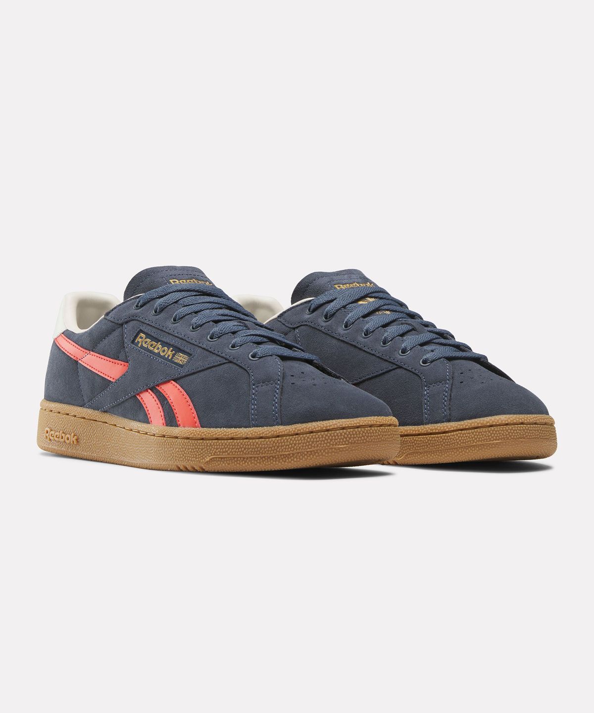리복(REEBOK) 클럽 C 그라운드 UK - 다크 블루: 오렌지 / 100074847