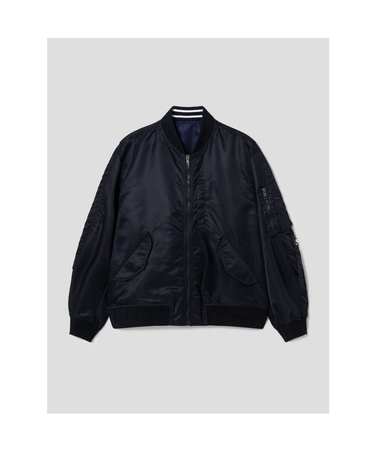 시프트지(SHIFT.G) Reversible Aviator Jumper  Black