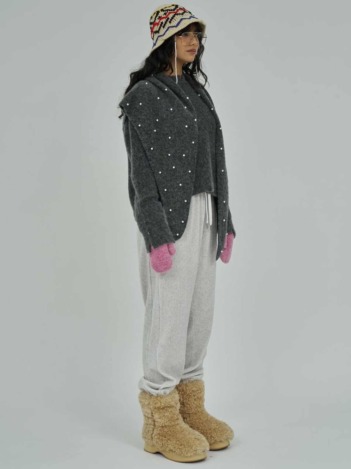 애프터홈파티(AFTER HOME PARTY) modi knit set
