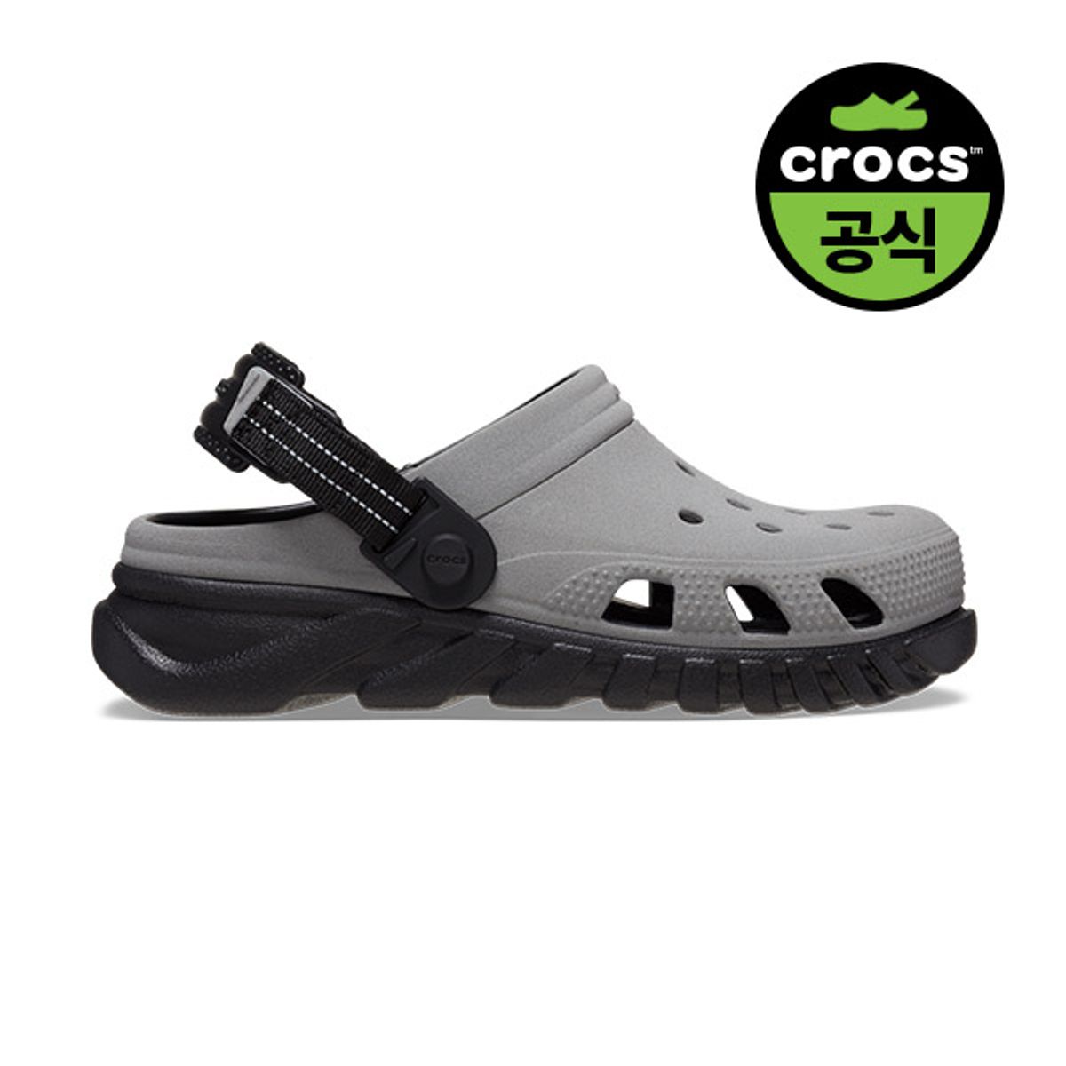 크록스(CROCS) 공용 DUET MAX SUPER RFLCTIVE CLOG BKR (24SUCL209744)