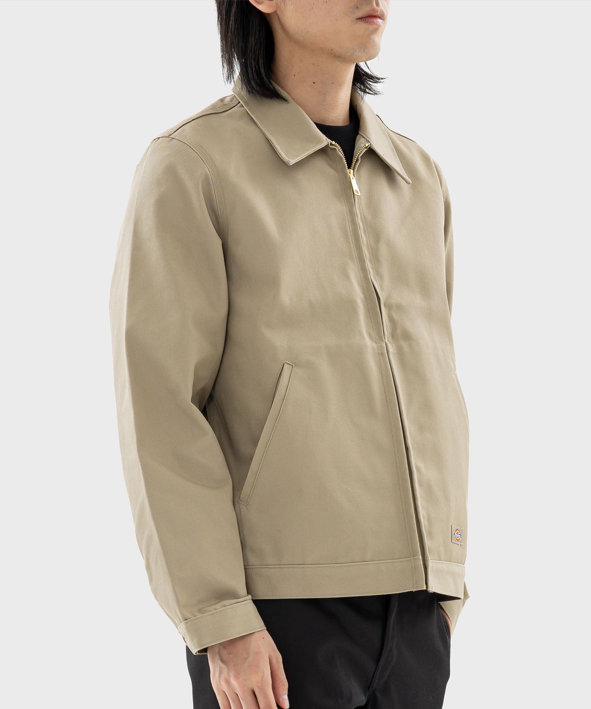 디키즈(DICKIES) 아이젠하워 레귤러핏 재킷 Khaki