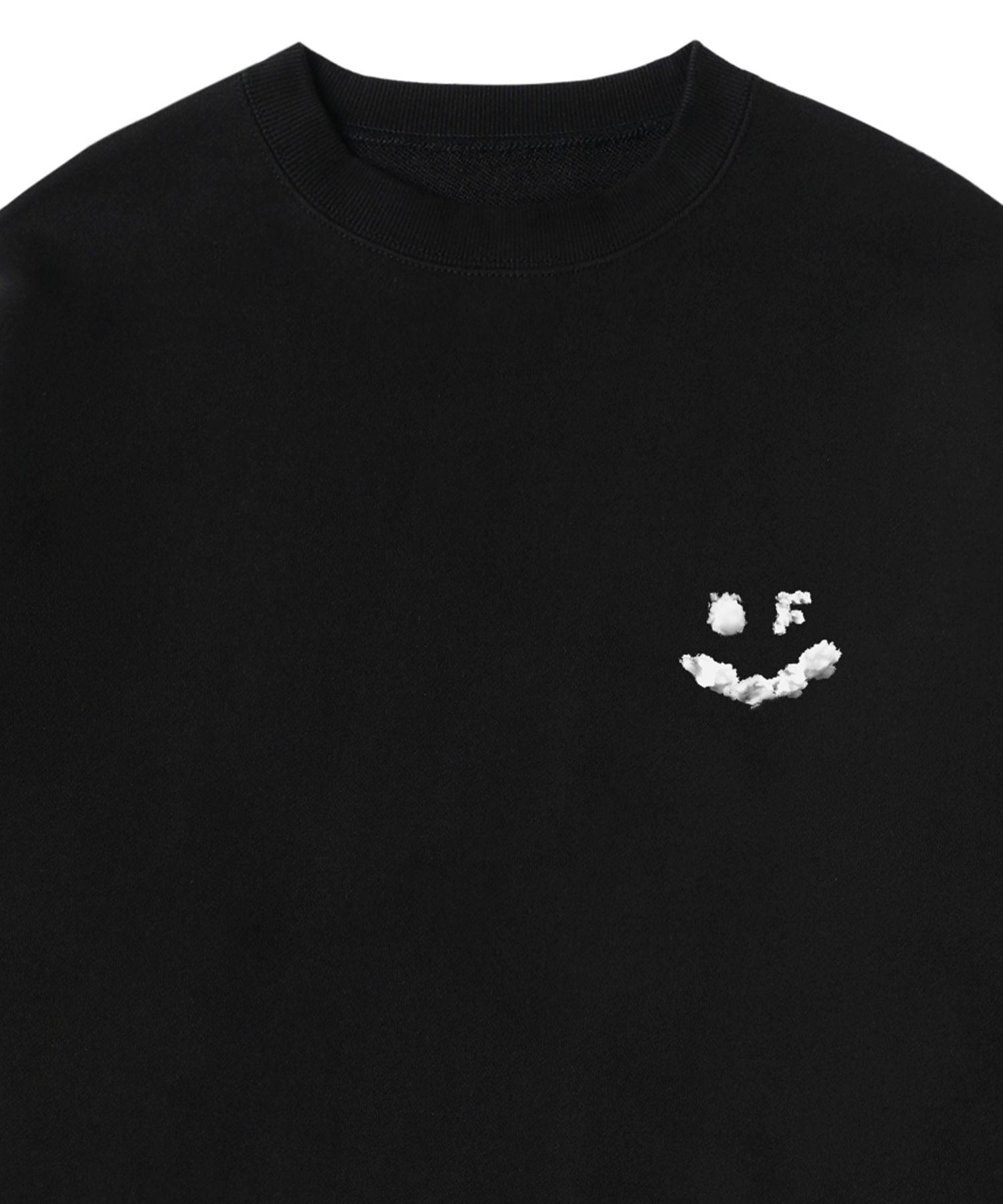 [GRAVER]★MULTI CLOUD SMILE DRAWING SWEATSHIRT MUSINSA | GRAVER [UNISEX] Small Cloud Drawing Smile