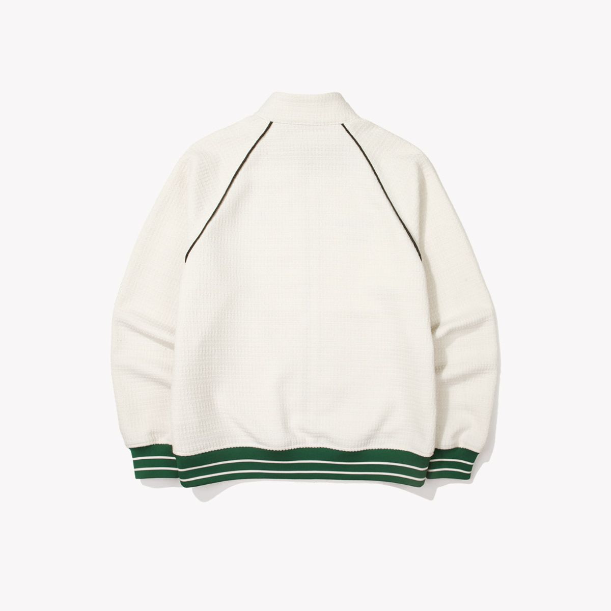 디아도라(diadora) 아티산 트위드 래글런 트랙자켓 LIGHT IVORY
