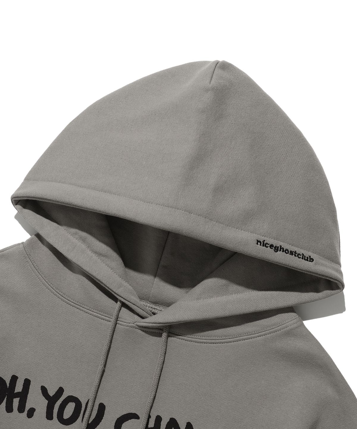 나이스고스트클럽(NICEGHOSTCLUB) MY PET HOODIE_CHARCOAL(NG2ESUM406A)