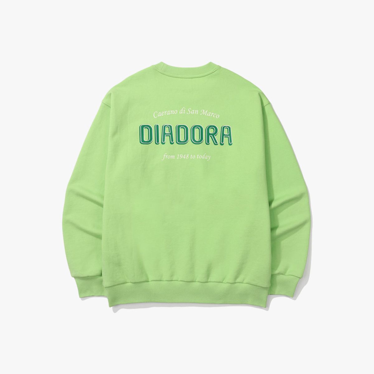 디아도라(diadora) 컴피 맨투맨 OLIVE