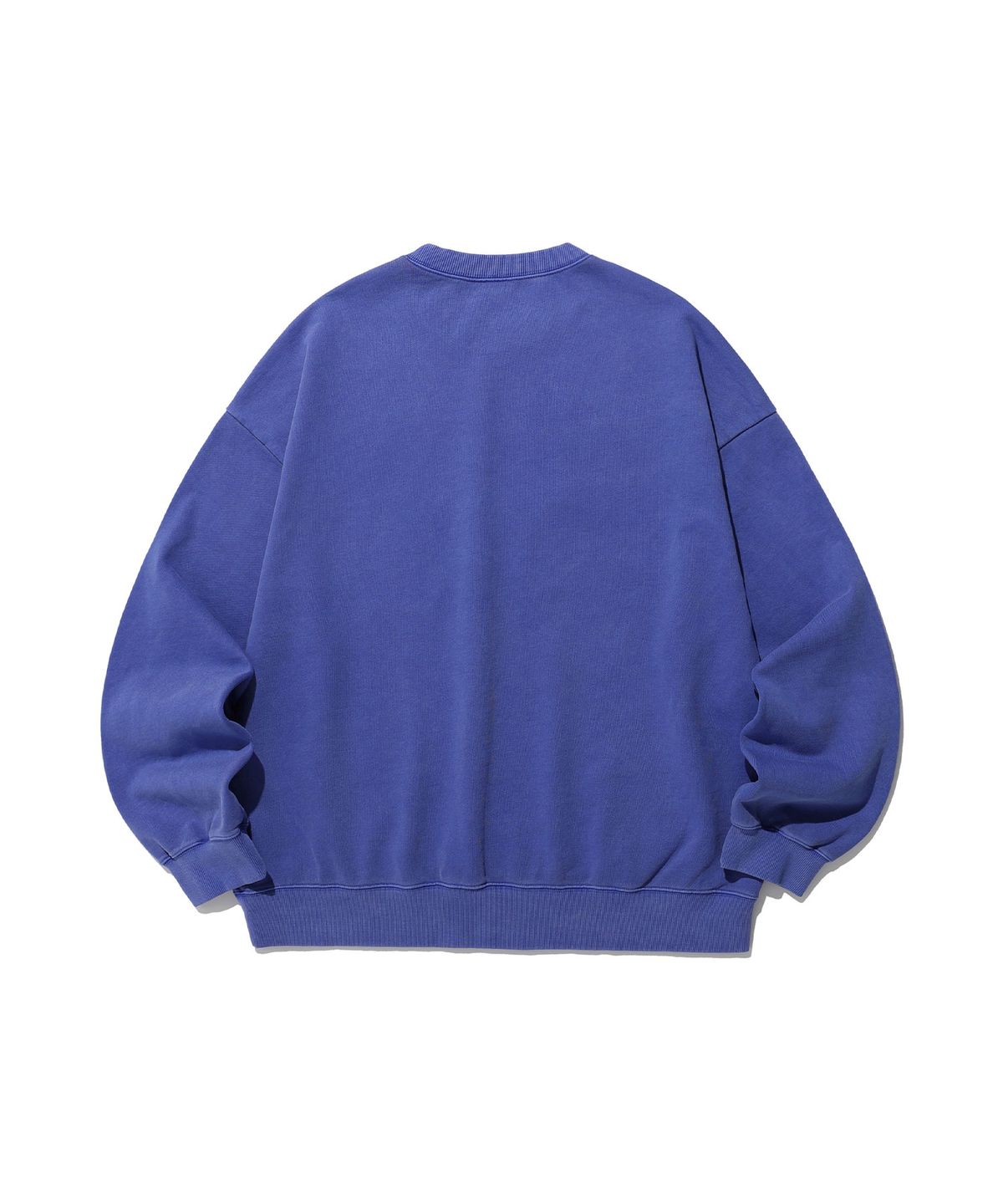 나이스고스트클럽(NICEGHOSTCLUB) STAR SLOGAN PIGMENT SWEATSHIRTS_PURPLE(NG2ESUM443A)