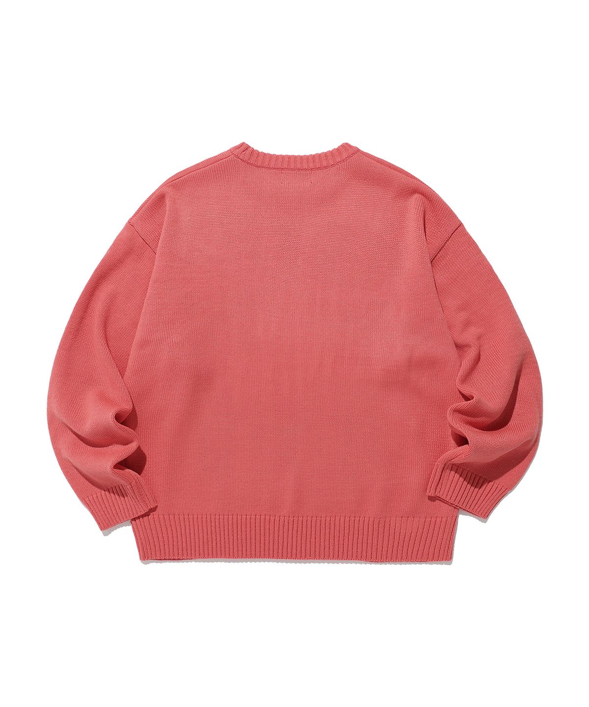 나이스고스트클럽(NICEGHOSTCLUB) MONSTER TEETH LOGO KNIT_PINK(NG2ESUK600A)