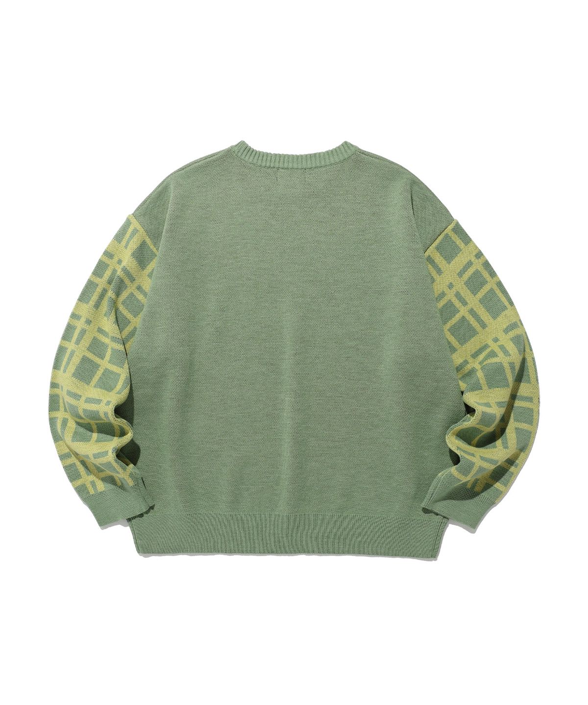 나이스고스트클럽(NICEGHOSTCLUB) CRAYON ANGEL&DEVIL KNIT_GREEN(NG2ESUK602A)