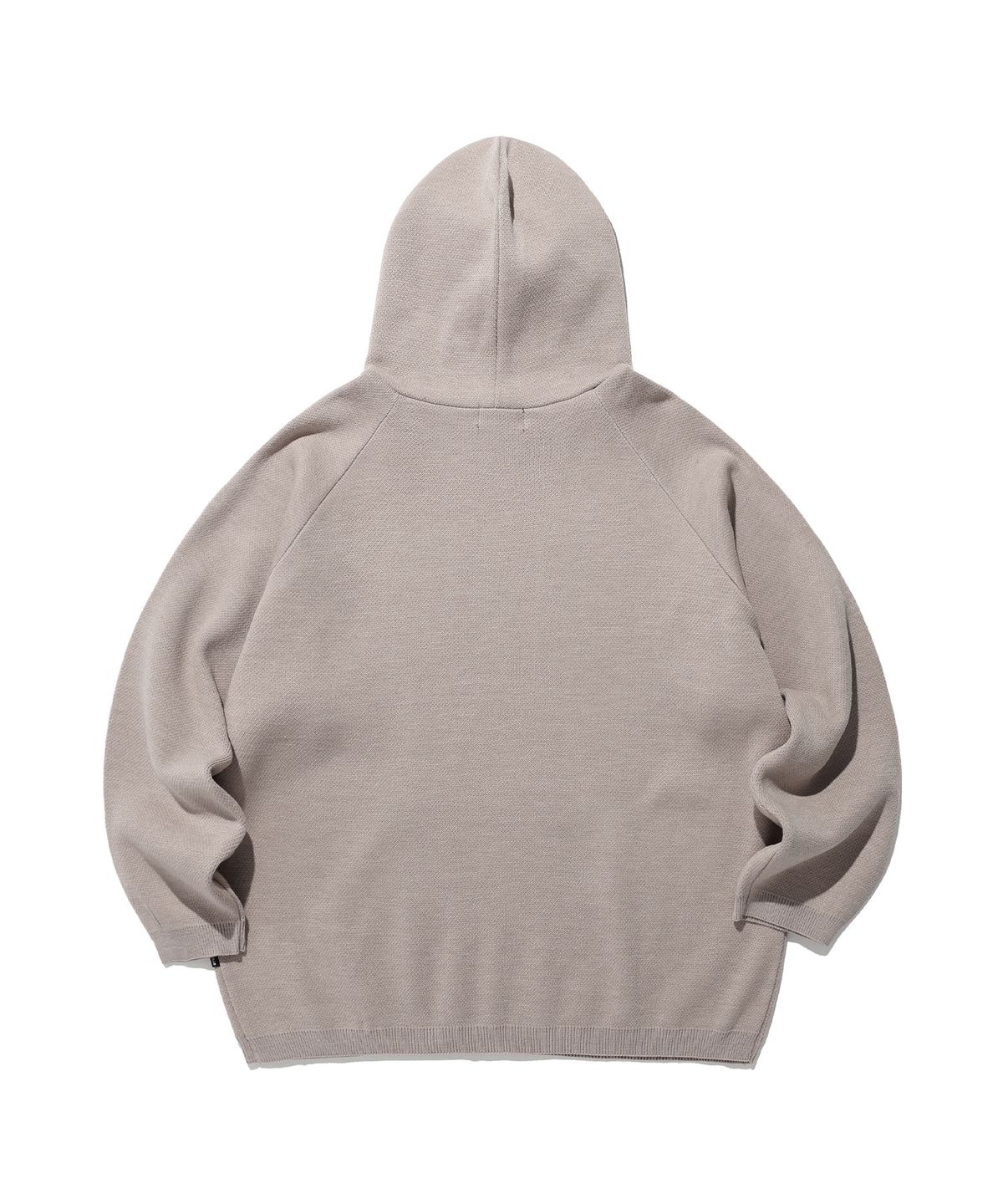 나이스고스트클럽(NICEGHOSTCLUB) EVEN THE DEVIL KNIT HOODIE_BEIGE(NG2ESUK610A)