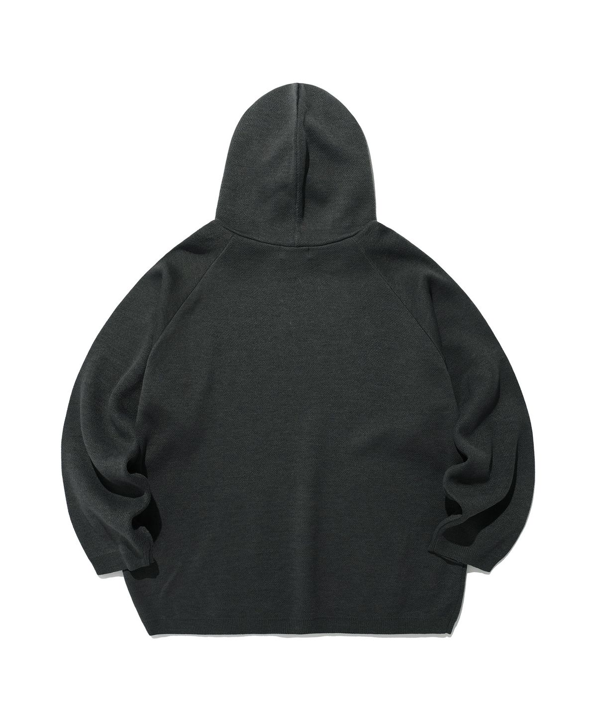 나이스고스트클럽(NICEGHOSTCLUB) EVEN THE DEVIL KNIT HOODIE_CHARCOAL(NG2ESUK610A)