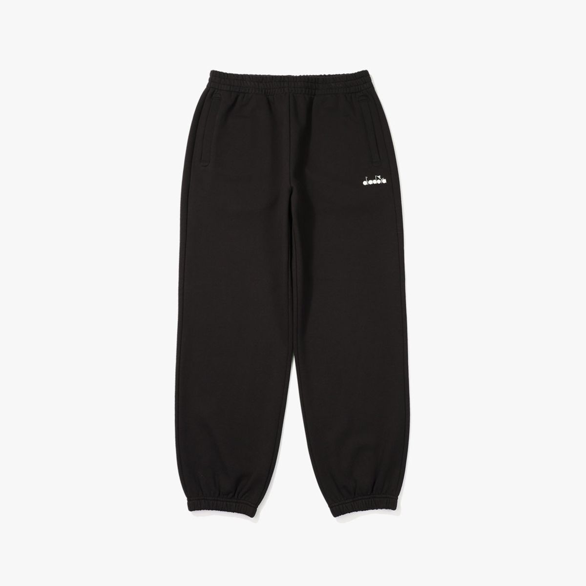 디아도라(diadora) 컴피 조거 스웻팬츠 BLACK