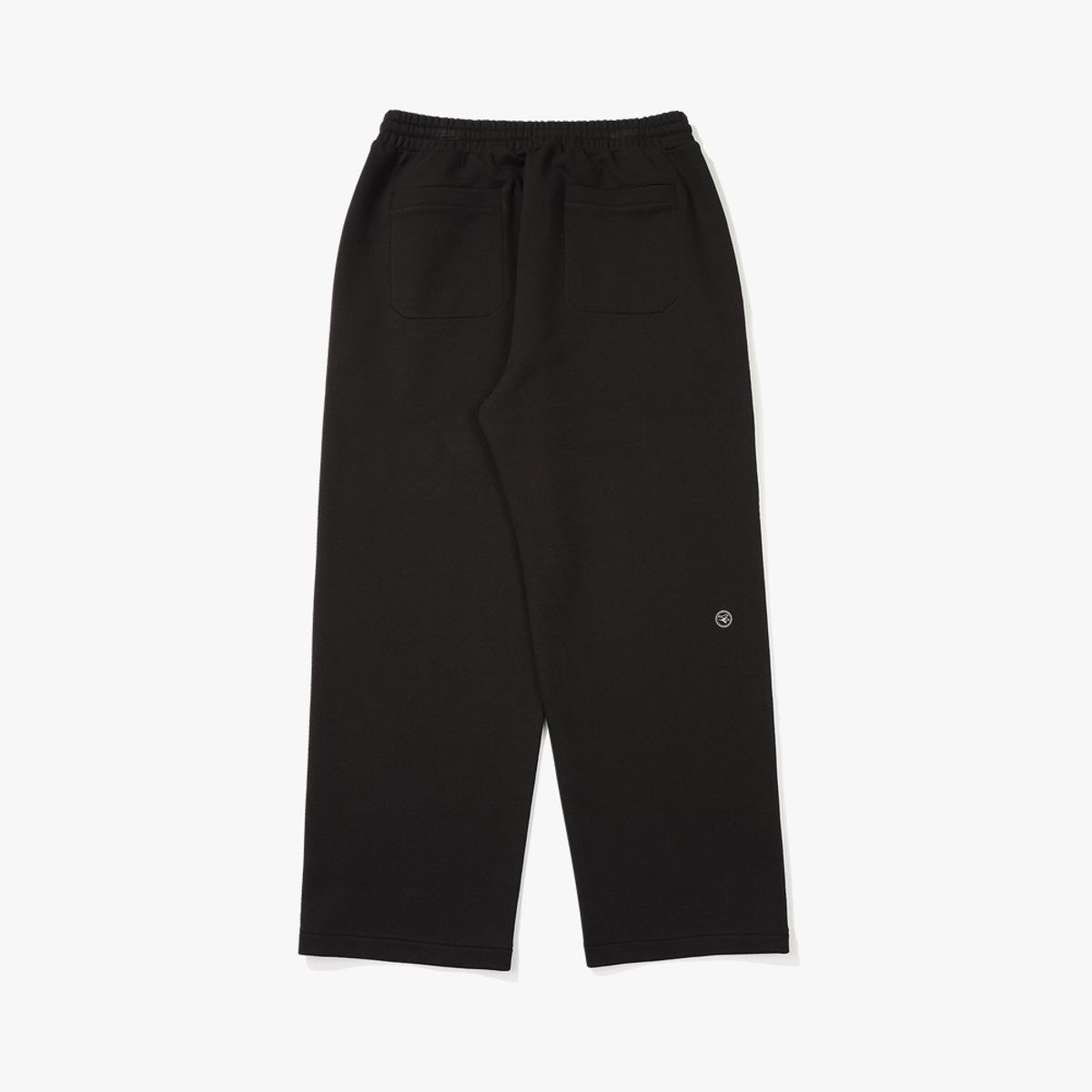 디아도라(diadora) 컴피 세미와이드 스웻팬츠 BLACK