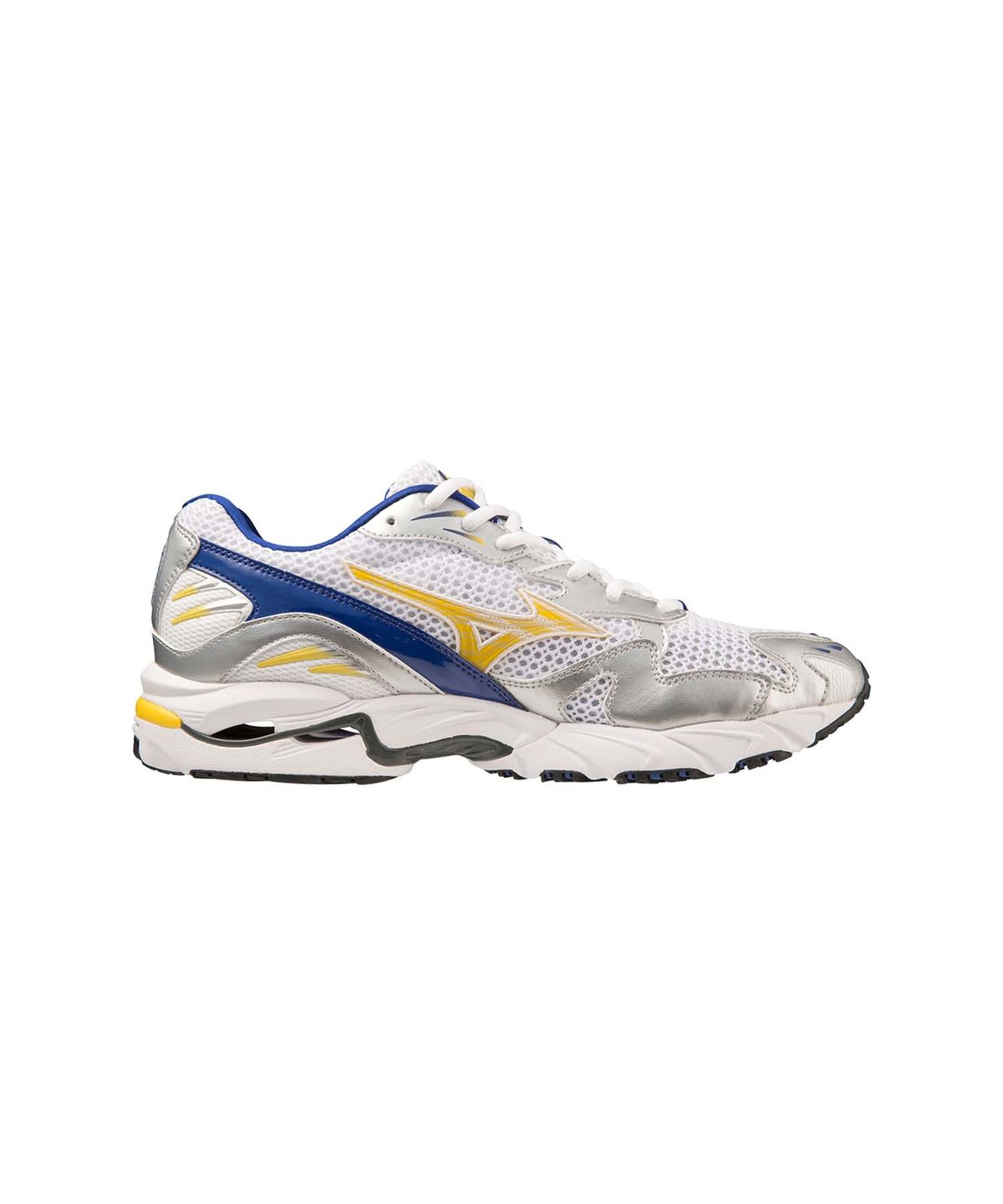 미즈노(MIZUNO) (공용) 웨이브 라이더 10 - 화이트:썬스트럭:매저린 블루 / D1GA210400