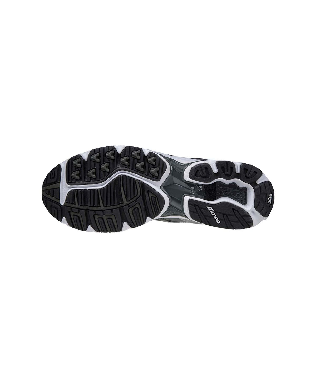 미즈노(MIZUNO) (공용) 웨이브 라이더 10 - 화이트:실버:블랙 / D1GA210405