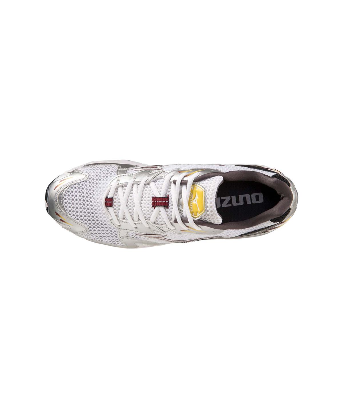 미즈노(MIZUNO) (공용) 웨이브 라이더 10 - 화이트:카베르네:실버 / D1GA210410