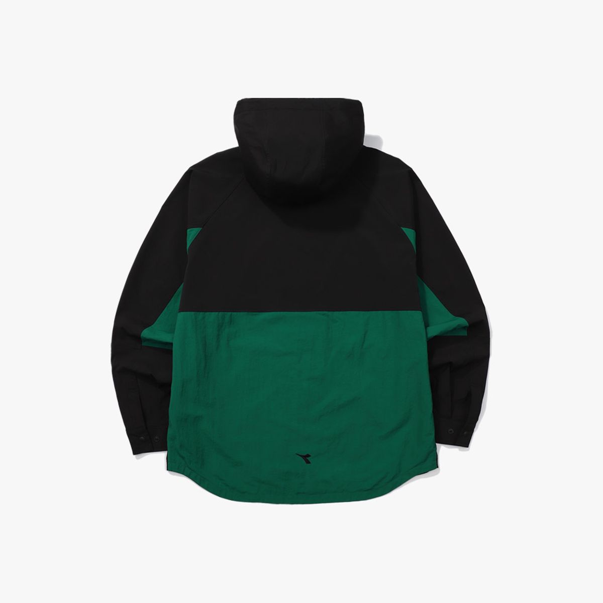 디아도라(diadora) 크래프트 후드 셔츠 자켓 BLACK