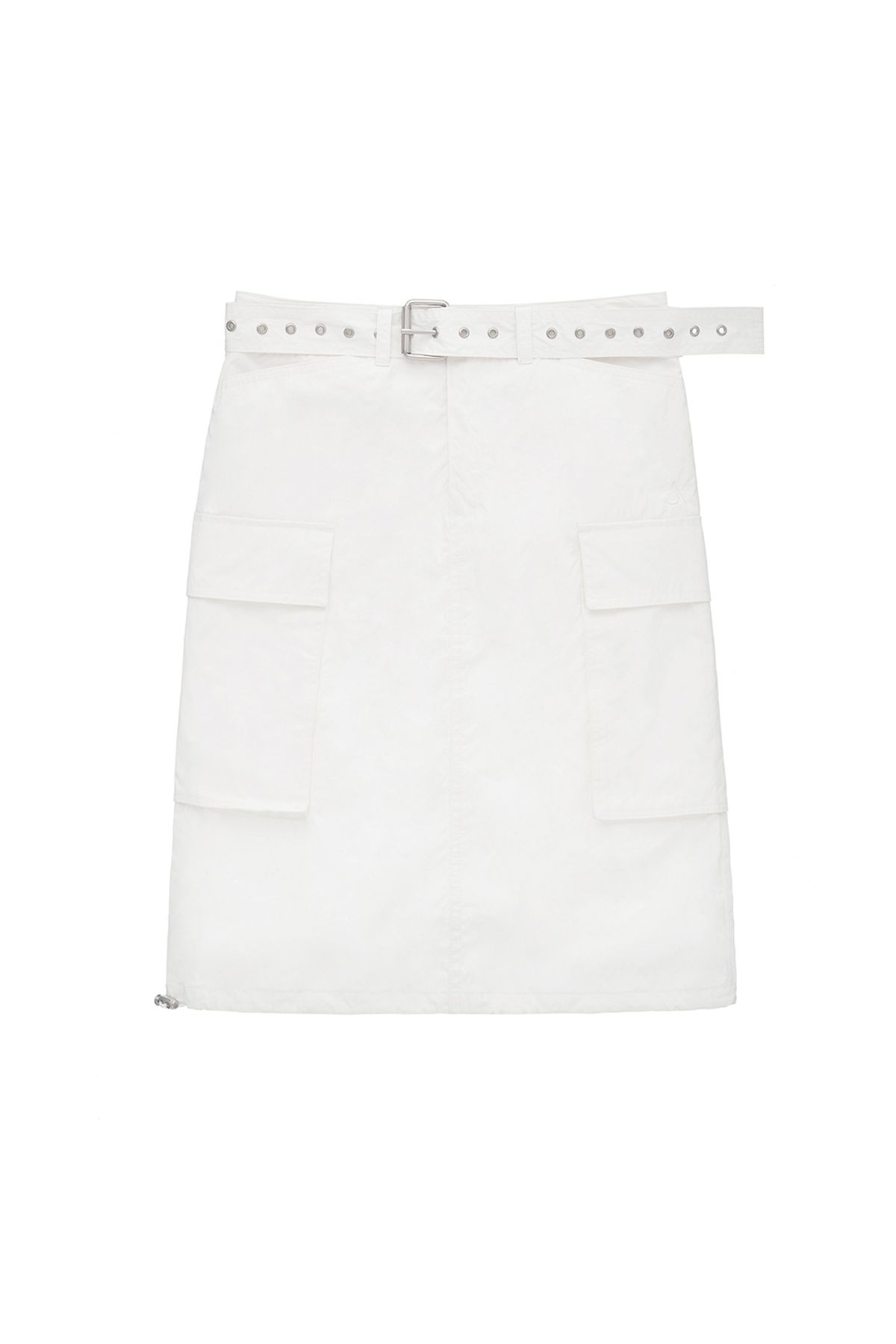 애프터아워즈(AFTERHOURS) CARGO SKIRT (WHITE)