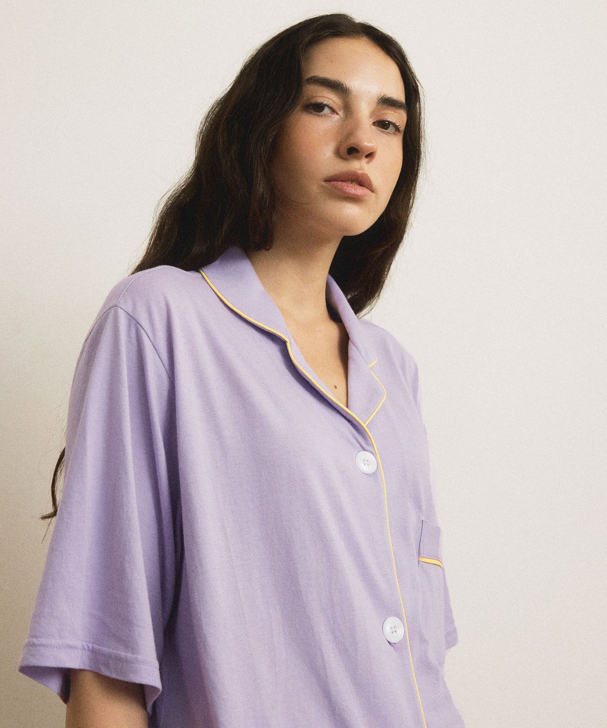 조스라운지(JO'S LOUNGE) [모달] (couple) Essential Lavender Short Pajama Set