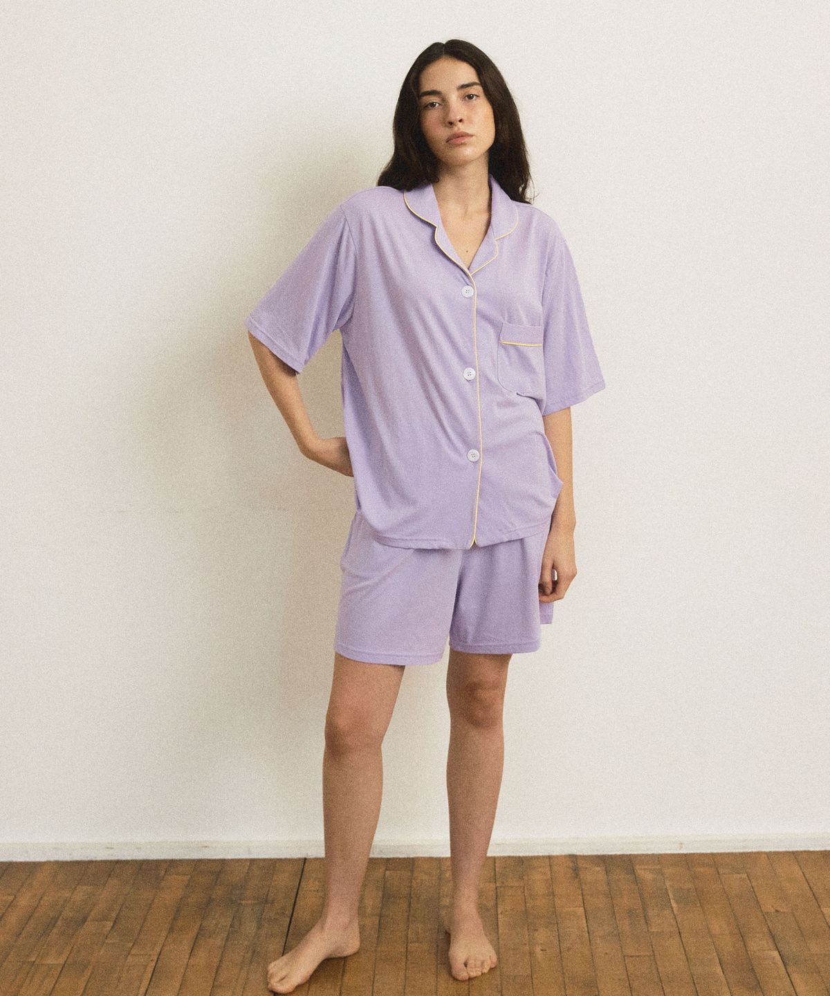 조스라운지(JO'S LOUNGE) [모달] (w) Essential Lavender Short Pajama Set