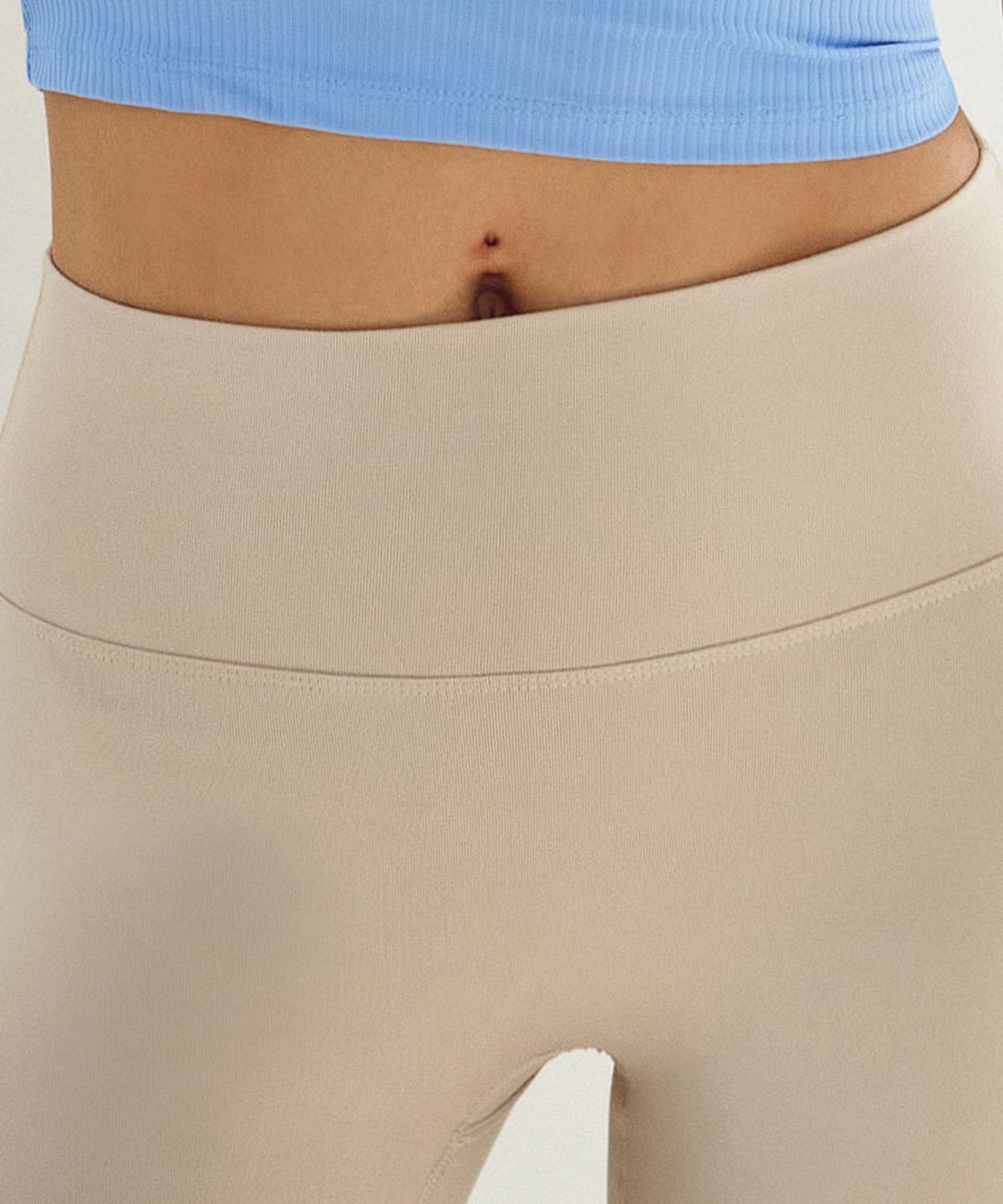 데비웨어(DEVIWEAR) Zero fat 와이드 부츠컷 레깅스 DEVI-B0073-베이지