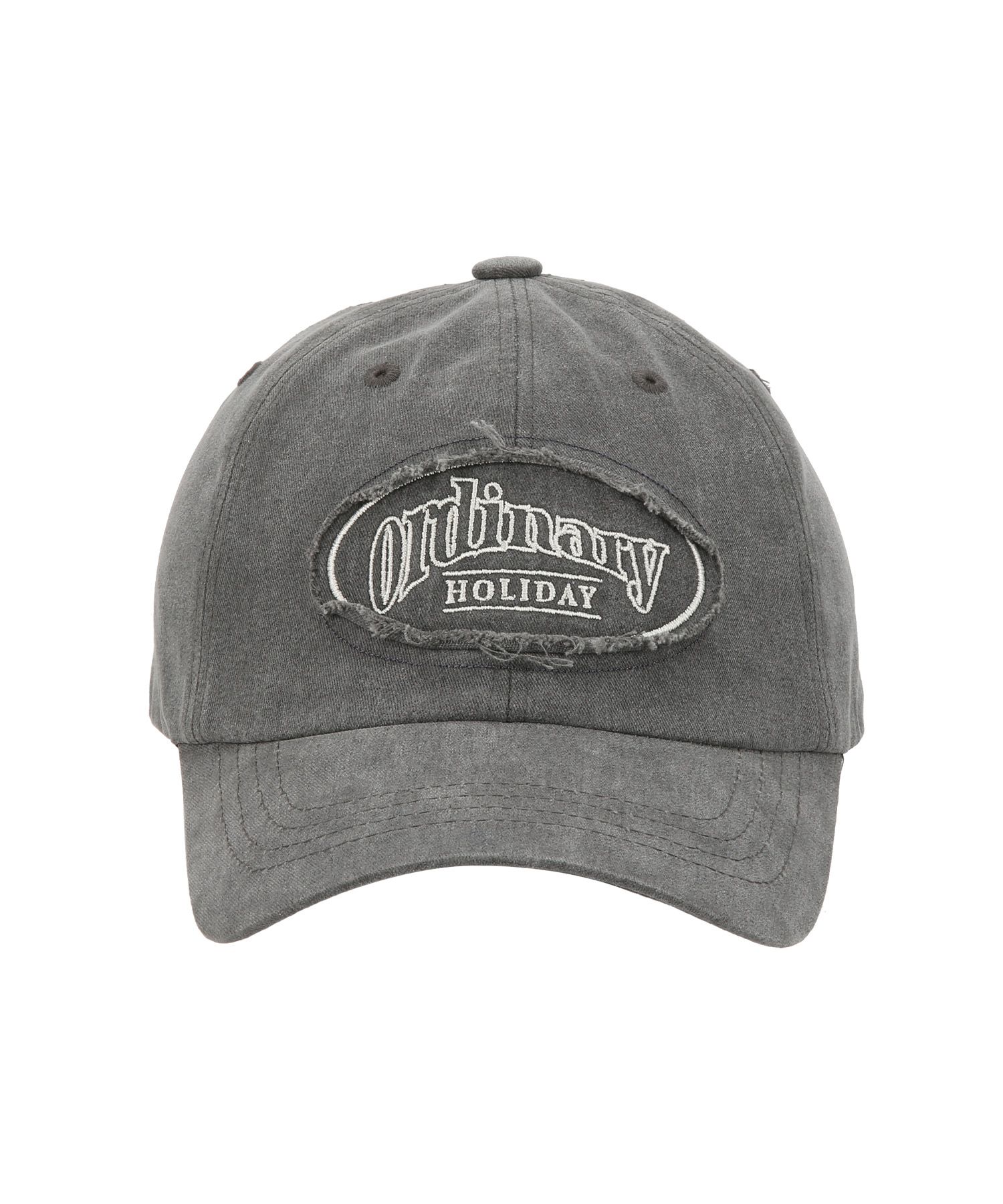ビンテージ風 キャップ [ORDINARY HOLIDAY] WASHED FRINGE CAP MUSINSA公式 | ORDINARY HOLIDAY Ordinary Washed Fringe Cap [3