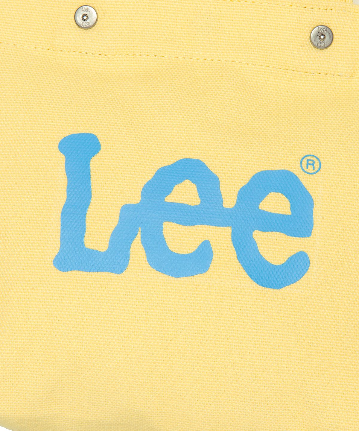 리(LEE) 트위치 로고 코튼 미니 크로스백 레몬