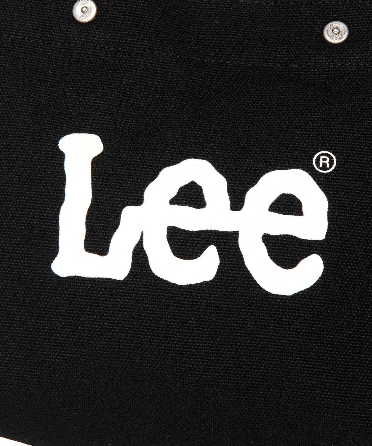 리(LEE) 트위치 로고 코튼 미니 토트백 블랙