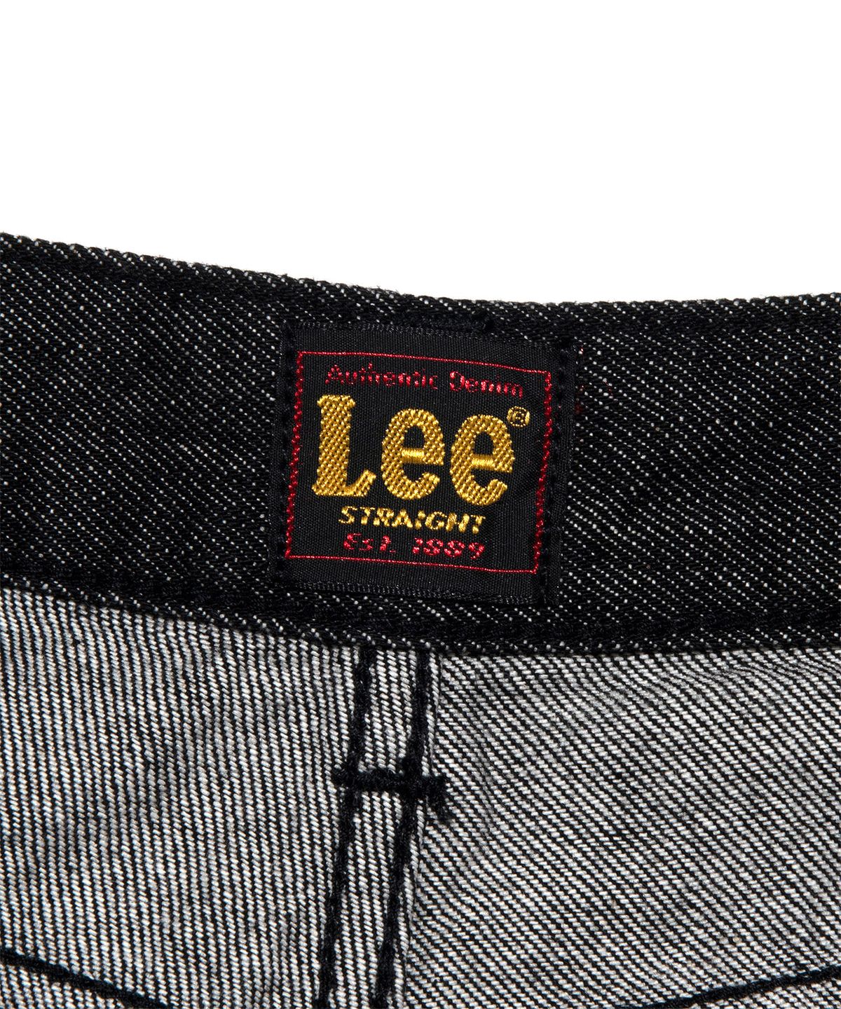 리(LEE) 우먼 스트레이트핏 데님 팬츠 블랙