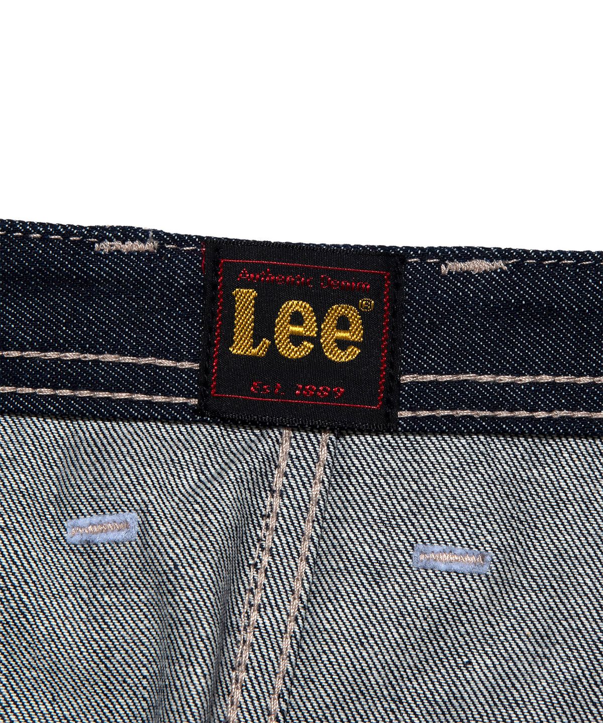 리(LEE) 우먼 데님 미니 스커트 인디고 로우