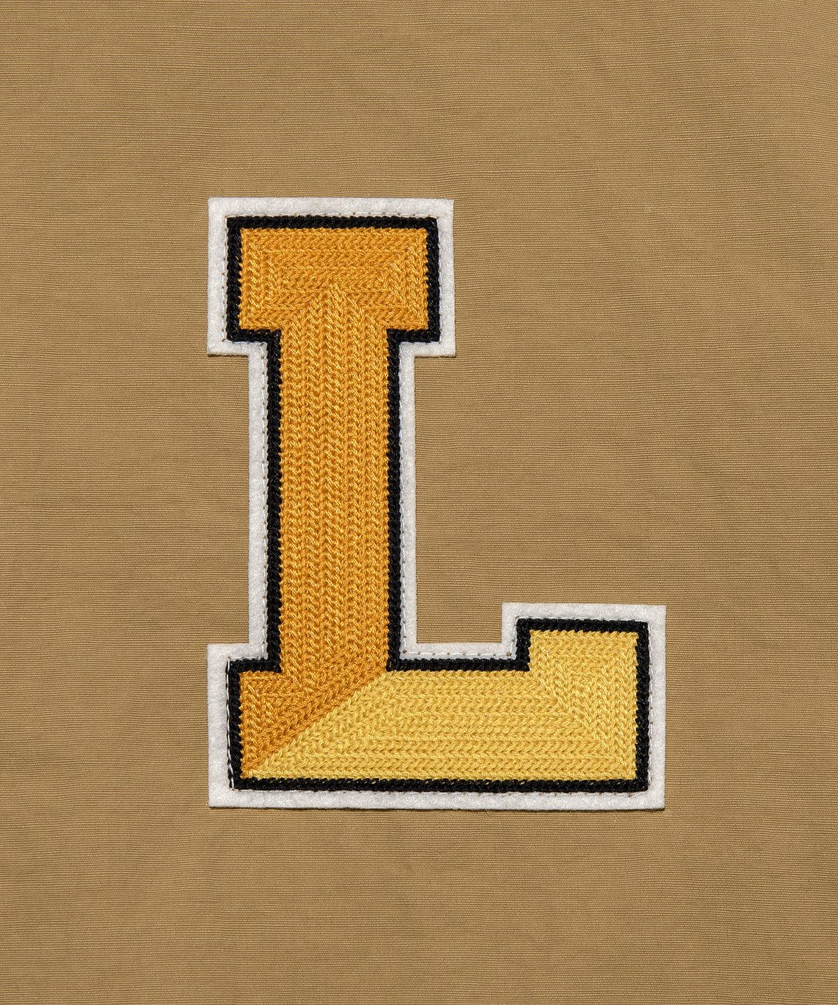 리(LEE) 나일론 카라 바시티 자켓 베이지