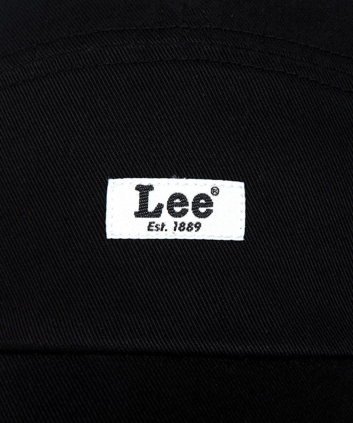 리(LEE) 빈티지 로고 캠프캡 블랙