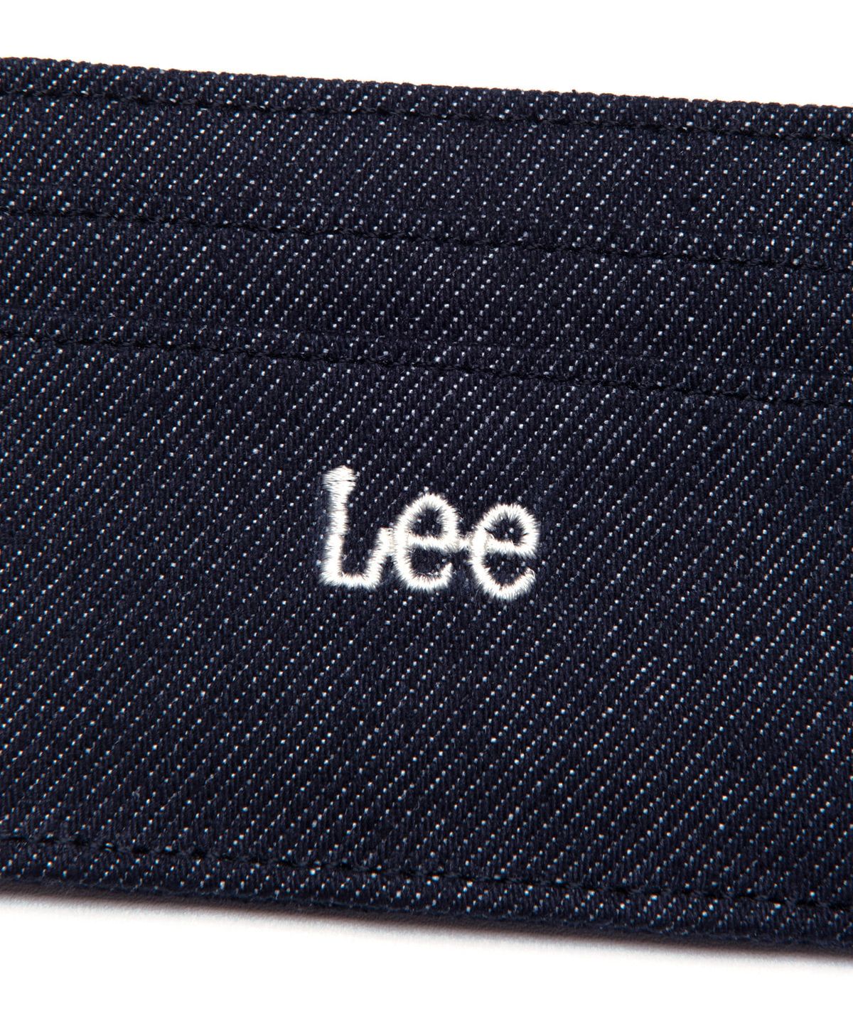 리(LEE) 데님 카드 홀더 인디고 다크