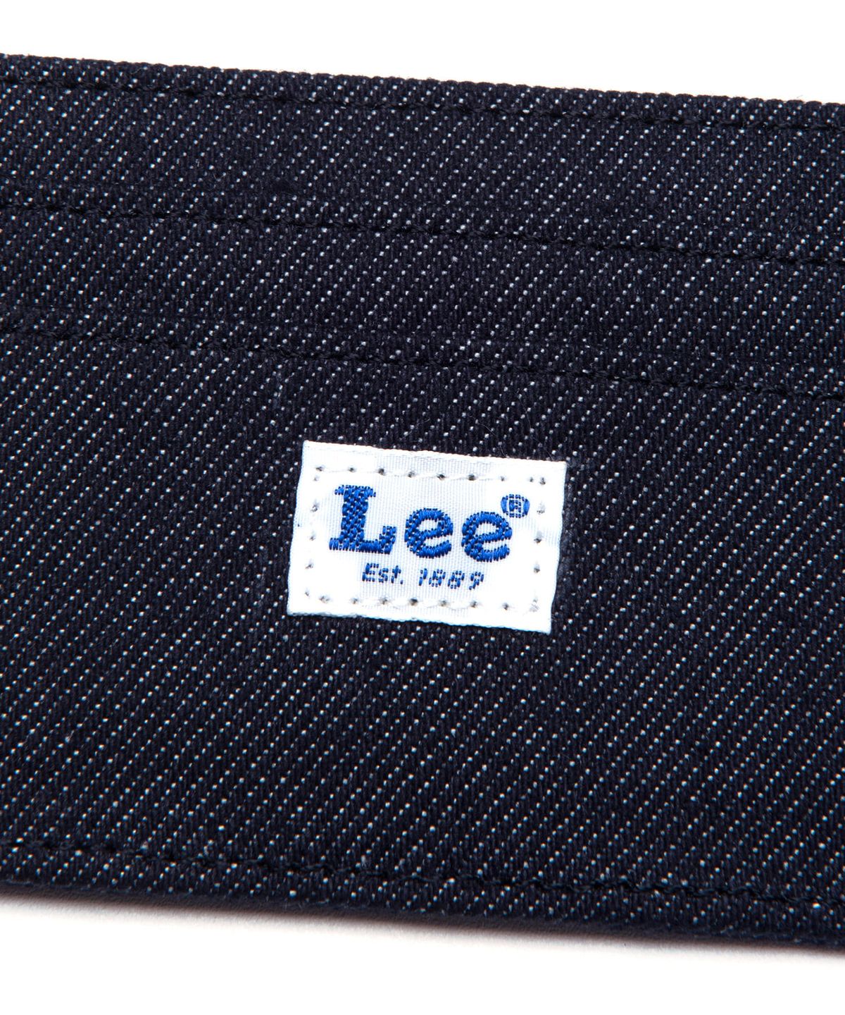 리(LEE) 데님 카드 홀더 인디고 다크