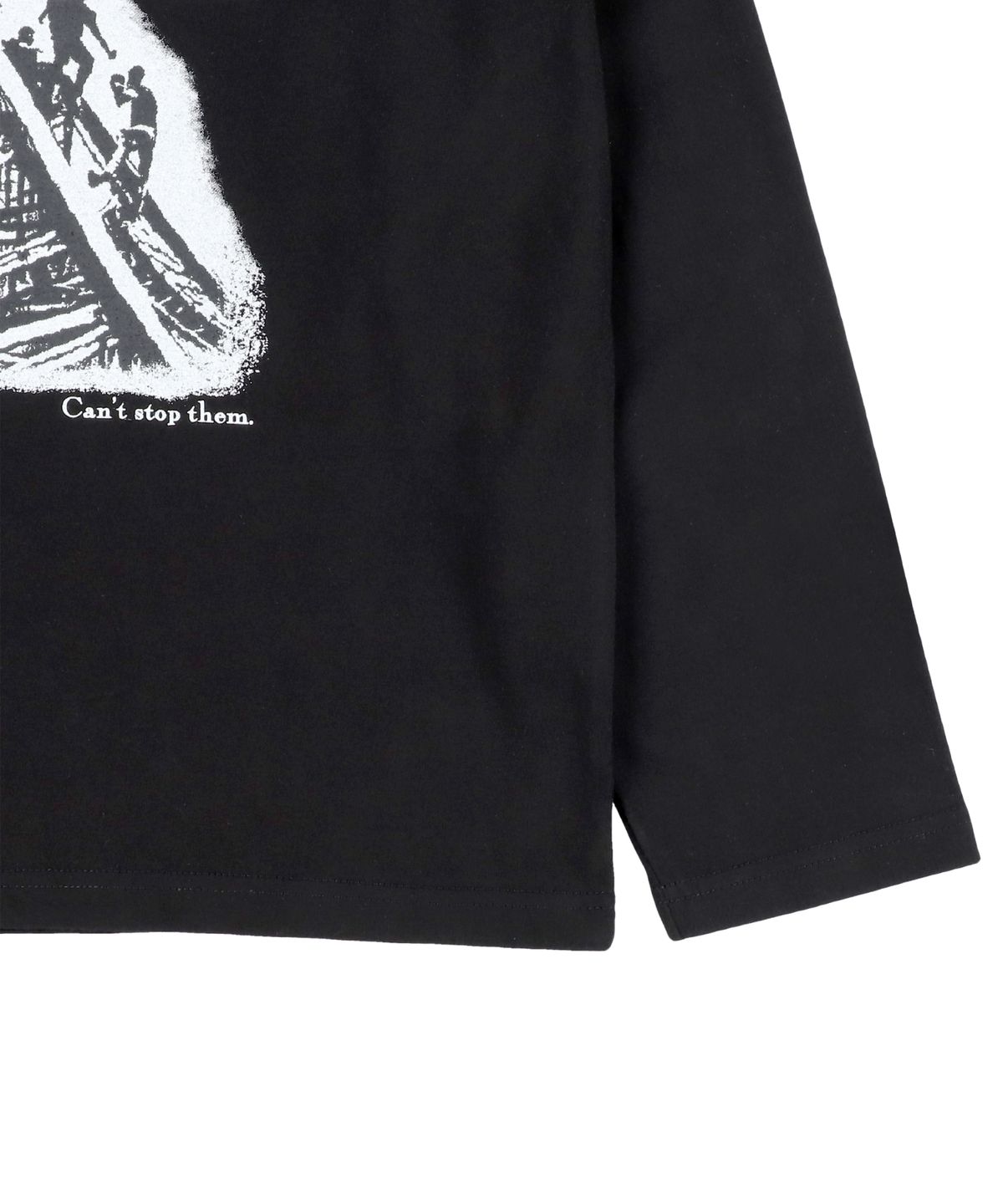 더콜디스트모먼트(THE COLDEST MOMENT) TCM trouble long sleeve (black)